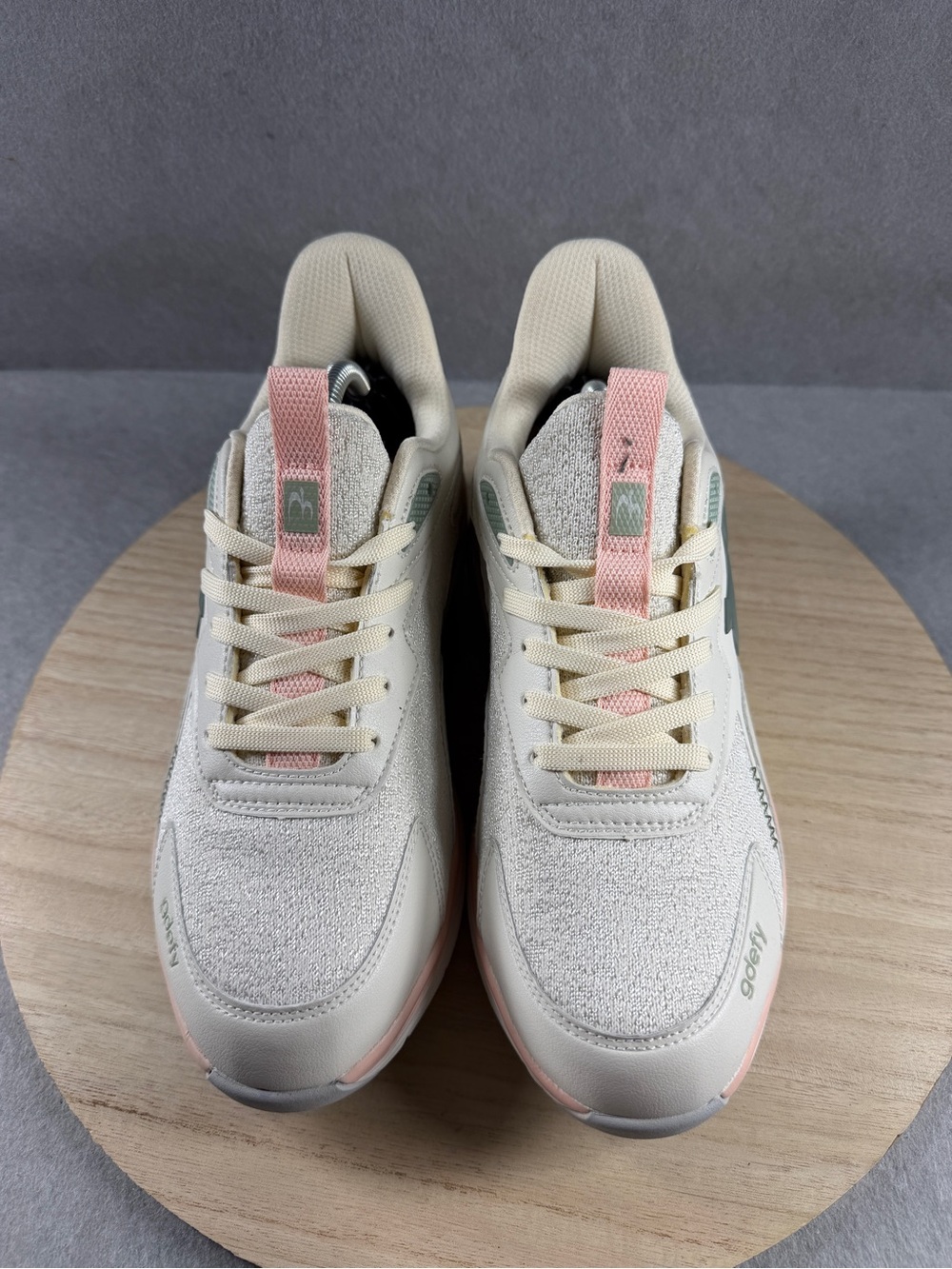 Gravity Defyer Gdefy Energiya Cream Pink Walking Shoe Size 8 - Picture 2 of 9